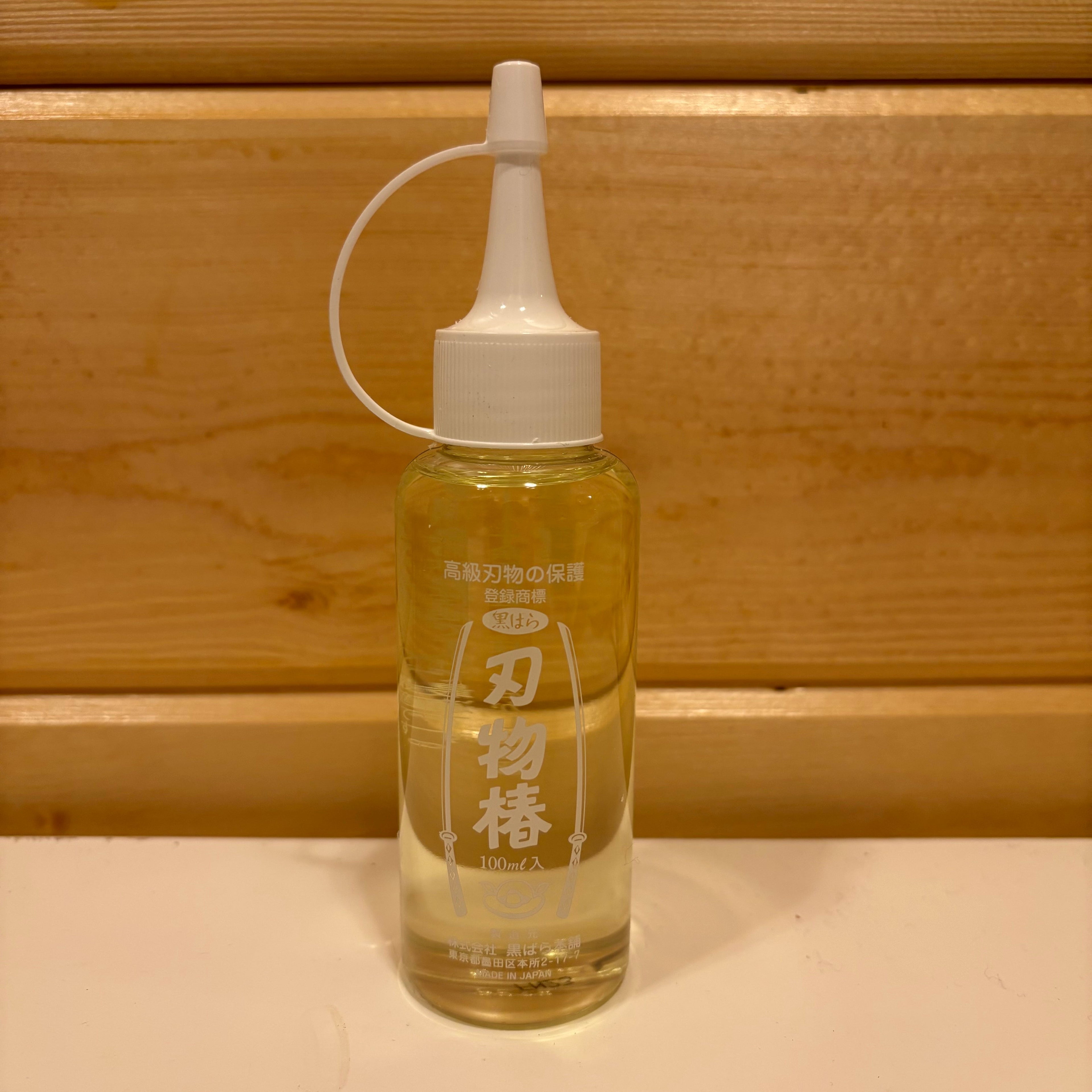 camellia sinensis oil (japanese tsubaki) for bonsai tool care, prevents rust