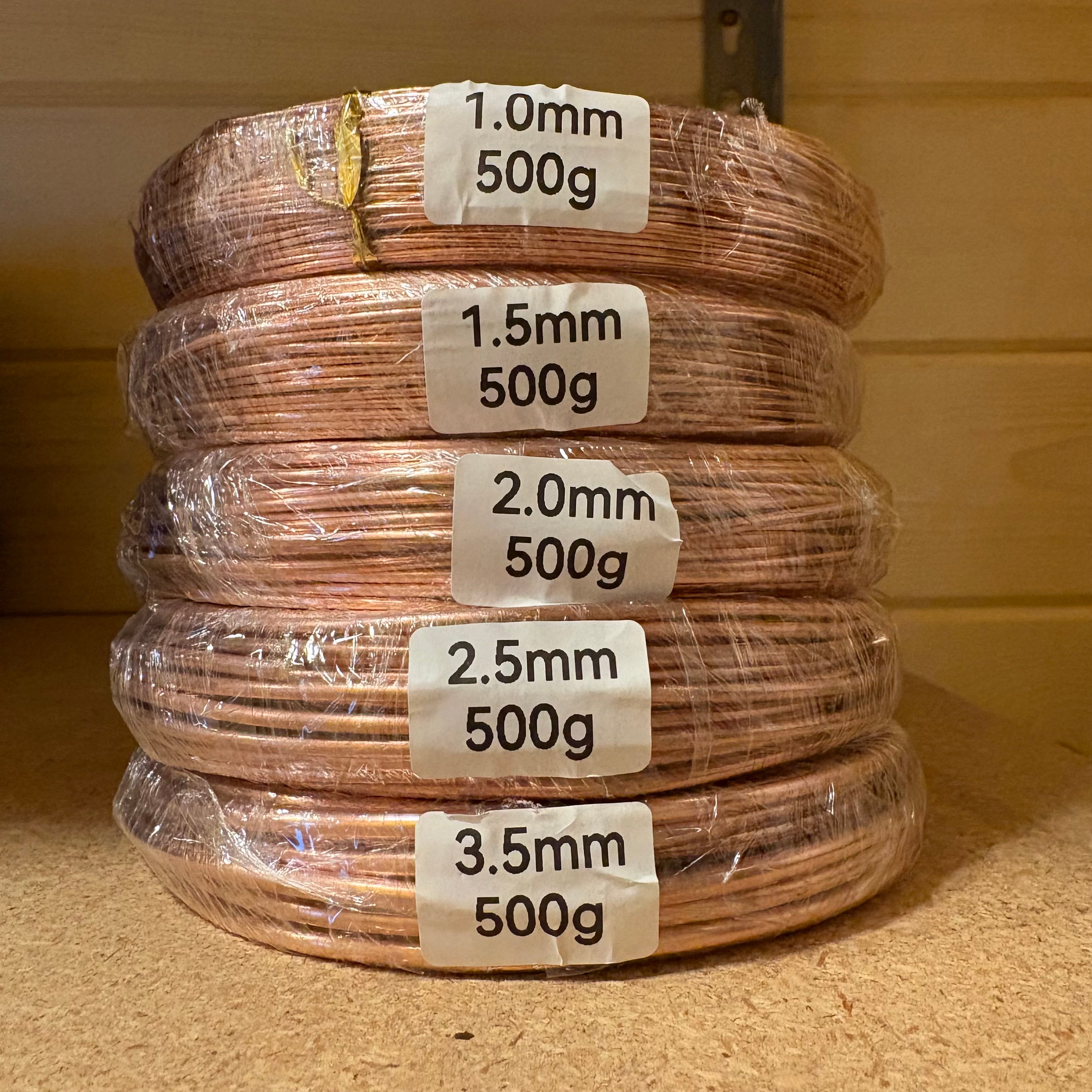 Copper Bonsai Wire - 500 grams