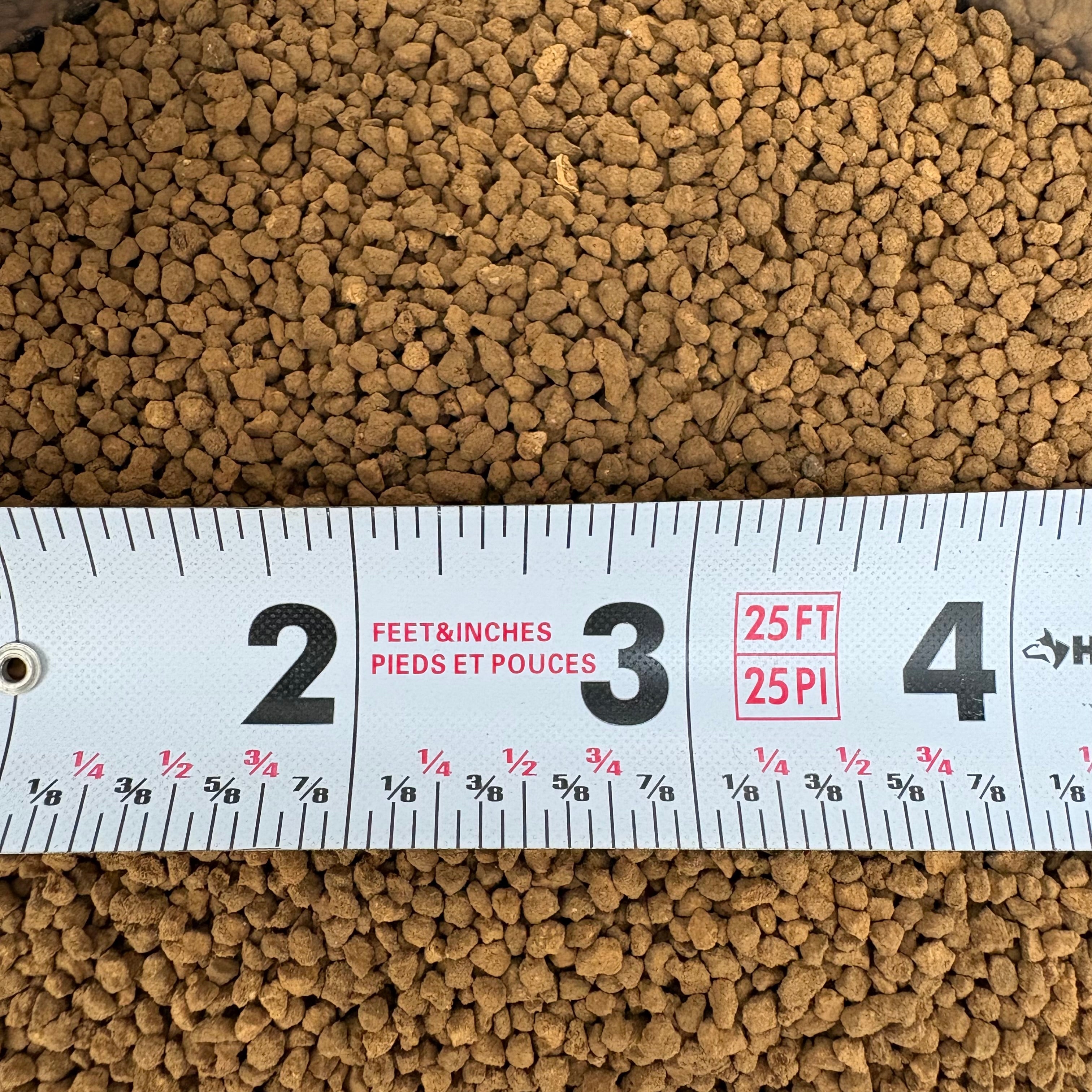 Japanese Akadama Extra Small/ Fines 1-3mm - 3.5L