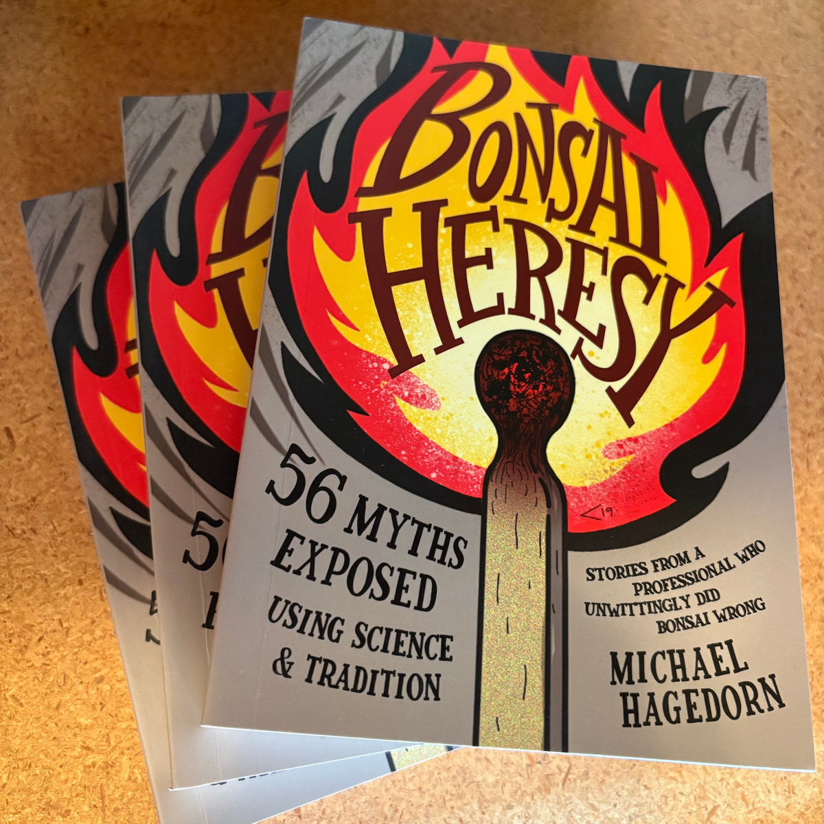 Front cover of Bonsai Heresy book by Michael Hagedorn