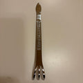 Kikuwa stainless steel root rake 245mm, rust-proof, durable.  Made in Japan