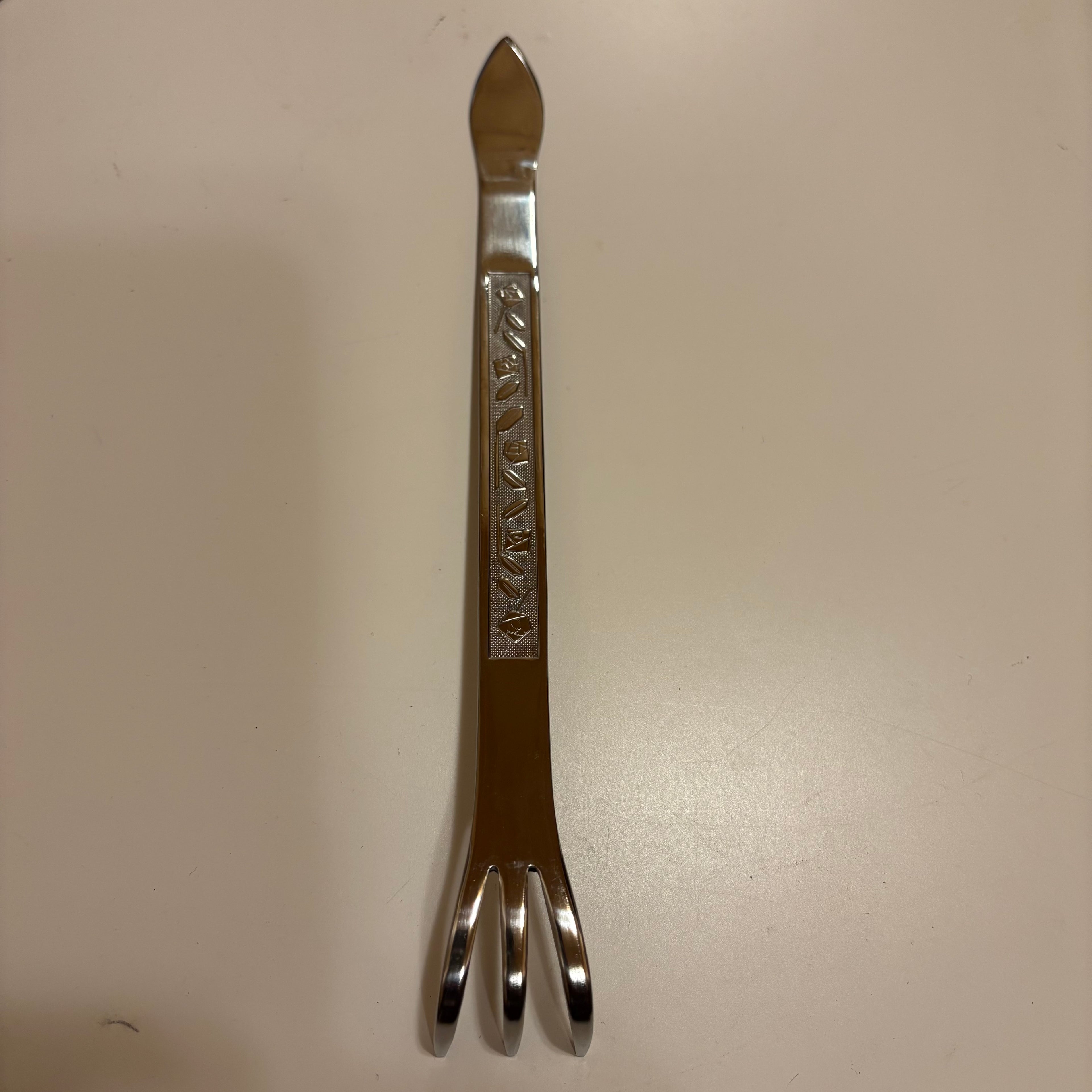 Kikuwa stainless steel root rake 245mm, rust-proof, durable.  Made in Japan