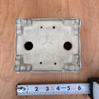 Satomi stamp and pot size.