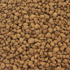 Japanese Super Hard Akadama close up look of the red jade earth volcanic clay with reddish brown colour very permeable and moisture retentive qualities