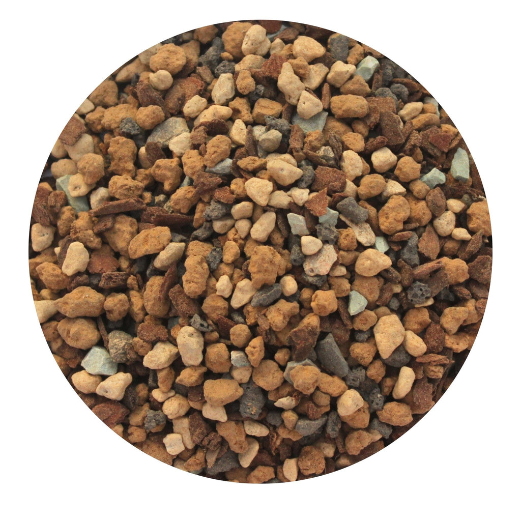 Bonsai Botanicals Premium Bonsai Soil Deciduous Blend showing earthy soil aggregate colours.