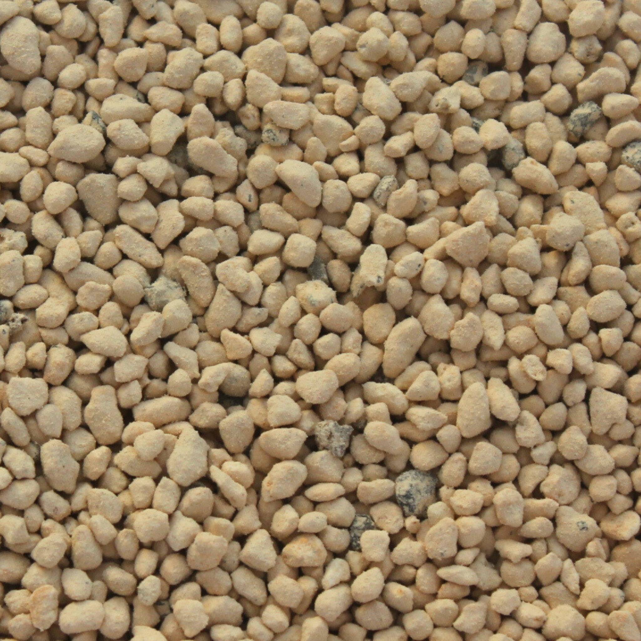 Small grade kanuma bonsai soil aggregate with optimal acidic pH yellow-tan colour