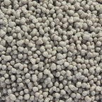 Nutricote 14-13-13 T100 slow release bonsai fertilizer grey colour and small granule size.