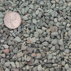 natural green zeolite inorganic bonsai or succulent soil amendment close up size 3-6mm